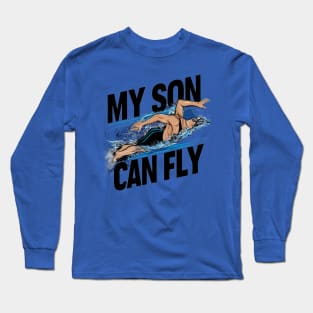 my son can fly Long Sleeve T-Shirt
